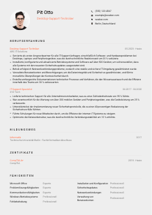 Lebenslauf-Vorlage für Desktop-Support-Techniker*in #3