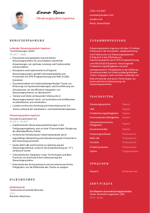 Lebenslauf-Vorlage für Steuerungssystem-Ingenieur*in #3