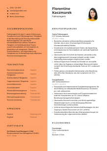 Lebenslauf-Vorlage für Fallmanager*in #3