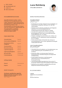 Lebenslauf-Vorlage für Versandkoordinator*in #3