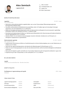 Lebenslauf-Muster für Lageraufsicht