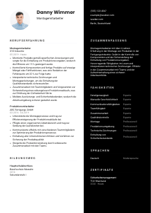 Lebenslauf-Vorlage für Montagemitarbeiter*in #3