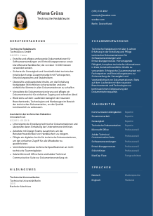 Lebenslauf-Vorlage für Technische*r Redakteur*in #2