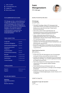 Lebenslauf-Vorlage für PPC-Manager*in #3