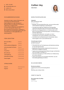 Lebenslauf-Vorlage für Sekretär*in #3