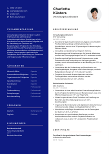 Lebenslauf-Vorlage für Verwaltungskoordinator*in #3