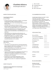 Lebenslauf-Vorlage für Verwaltungskoordinator*in #1
