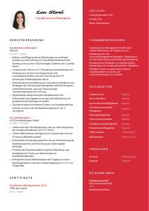 Lebenslauf-Vorlage für Kundenservice-Manager*in #3