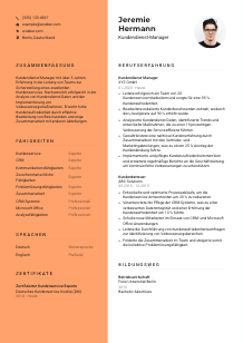Lebenslauf-Vorlage für Kundendienst-Manager*in #3