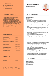 Lebenslauf-Vorlage für Vertriebsspezialist*in #3