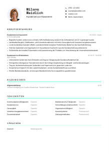 Lebenslauf-Vorlage für Kundenservice Kassierer*in #3