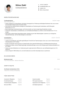 Lebenslauf-Muster für Großhandelsleiter*in