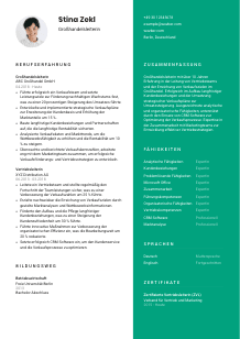 Lebenslauf-Vorlage für Großhandelsleiter*in #2