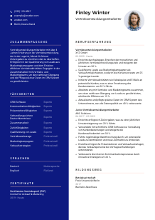 Lebenslauf-Vorlage für Vertriebsentwicklungsmitarbeiter*in #3