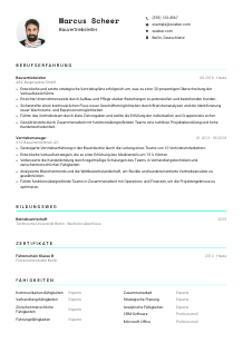 Lebenslauf-Vorlage für Bauvertriebsleiter*in #3