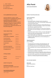 Lebenslauf-Vorlage für Schmuckverkäufer*in #3