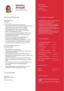 Lebenslauf-Vorlage für Warenpräsentator*in #3
