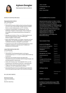 Lebenslauf-Vorlage für Warenpräsentationsleiter*in #3