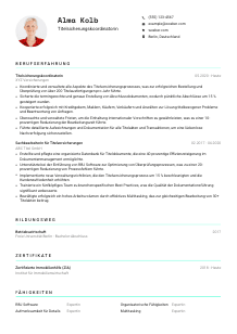 Lebenslauf-Vorlage für Titelsicherungskoordinator*in #3