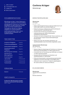 Lebenslauf-Vorlage für Mikrobiolog*in #3