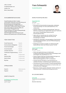 Lebenslauf-Vorlage für Scala-Entwickler*in #2