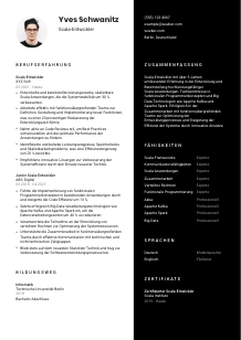 Lebenslauf-Vorlage für Scala-Entwickler*in #3