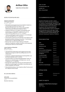 Lebenslauf-Vorlage für Salesforce-Entwickler*in #3