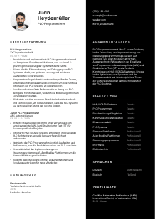 Lebenslauf-Vorlage für PLC-Programmierer*in #3