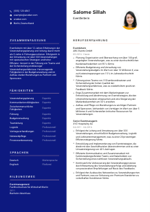 Lebenslauf-Vorlage für Eventleiter*in #3