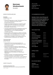 Lebenslauf-Vorlage für Reiseleiter*in #3