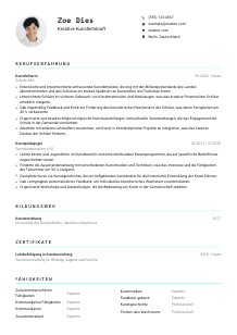 Lebenslauf-Vorlage für Kreative Kunstlehrkraft #3