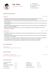 Lebenslauf-Vorlage für Kreative Kunstlehrkraft #1