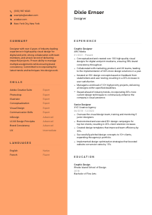 Designer Resume Template #3
