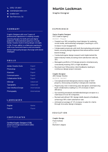 Graphic Designer CV Template #3