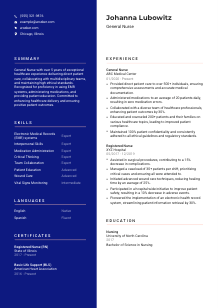 General Nurse CV Template #21