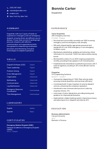 Dispatcher Resume Template #21