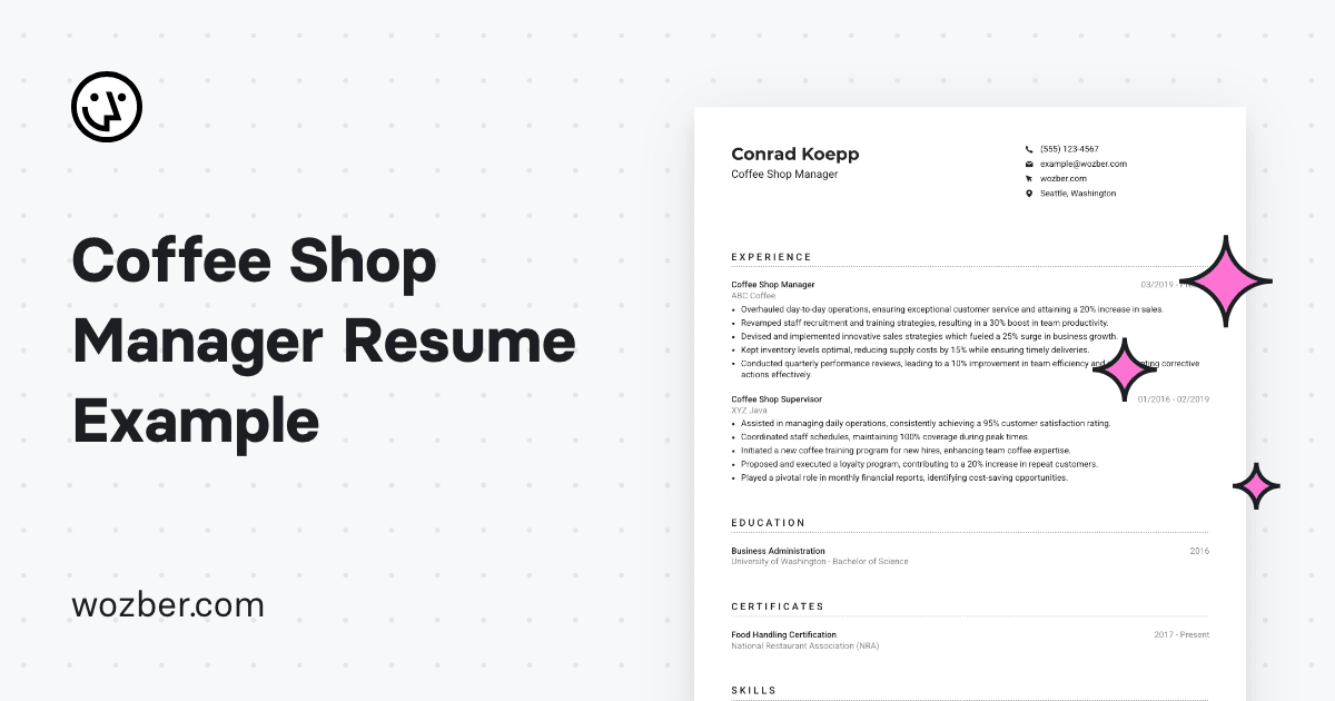 coffee-shop-manager-resume-example