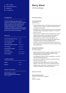 CVS Store Manager Resume Template #3